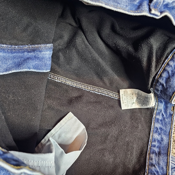 Men's Lined Carhartt Jeans sz 46x30 - Picture 3 of 4